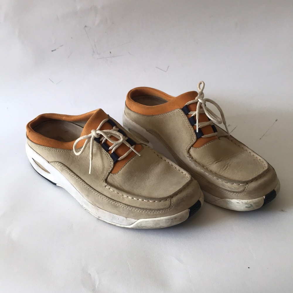 Cole Hahn Suede Mule Loafer